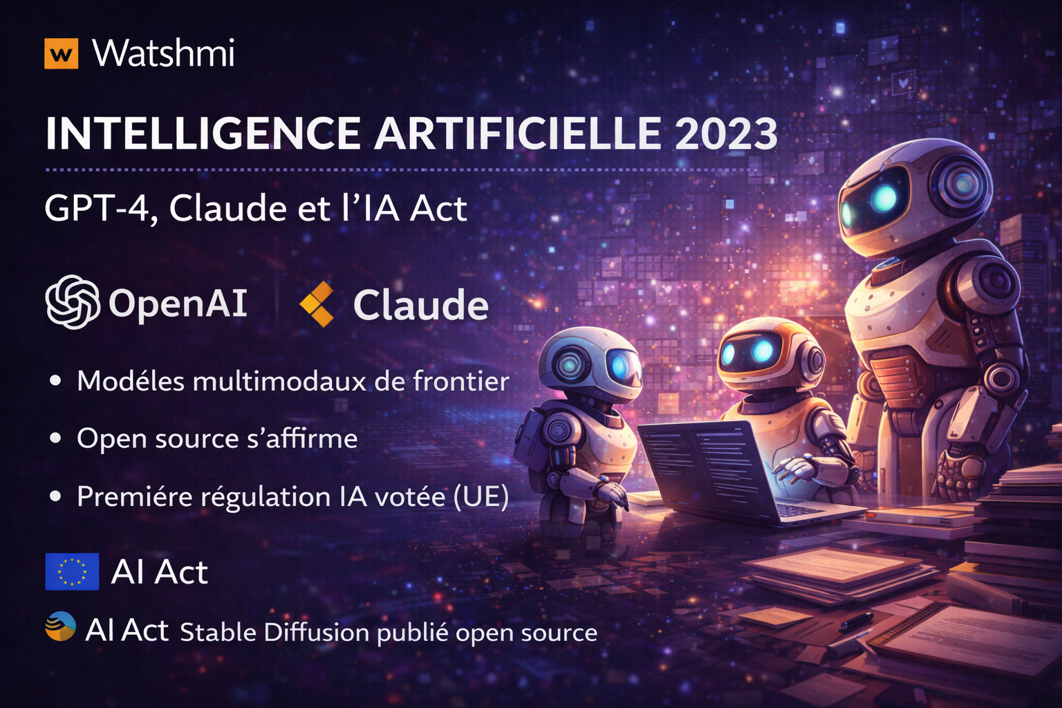 Actualités intelligence artificielle 2023 - ChatGPT et révolution LLM