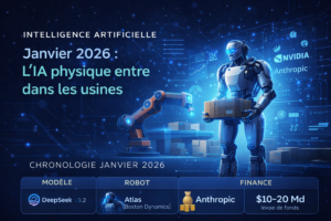 News IA — Janvier 2026 : L'IA physique entre dans les usines - watshmi